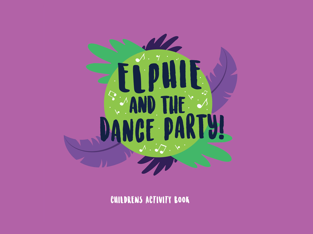 Elphie Dance Party Activity Book